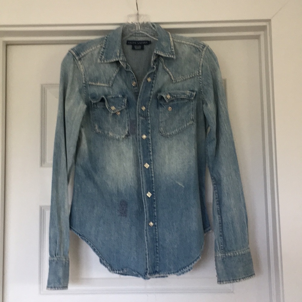 Ralph Lauren Size 2 Jean Women’s shirt.